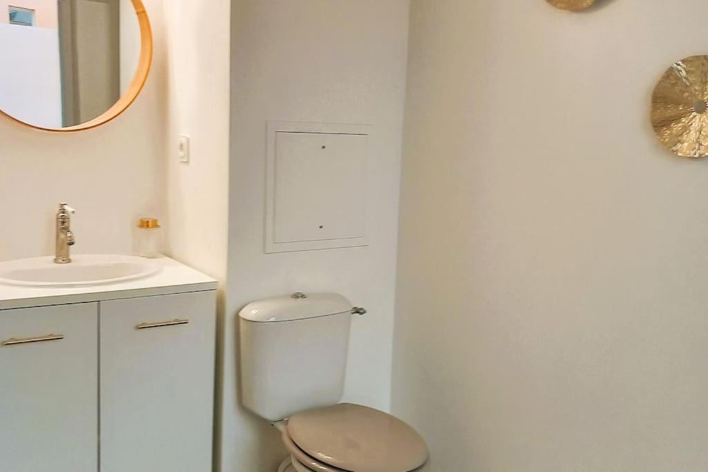 Studio Cergy 5 Min De La Gare Exteriör bild