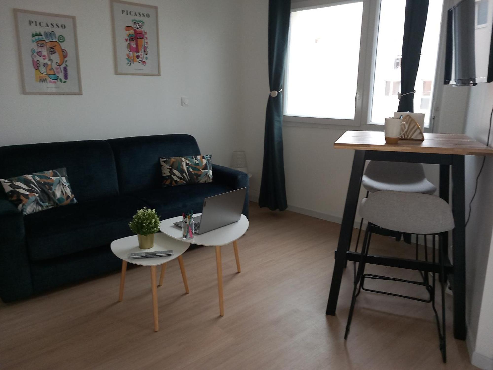 Studio Cergy 5 Min De La Gare Rum bild